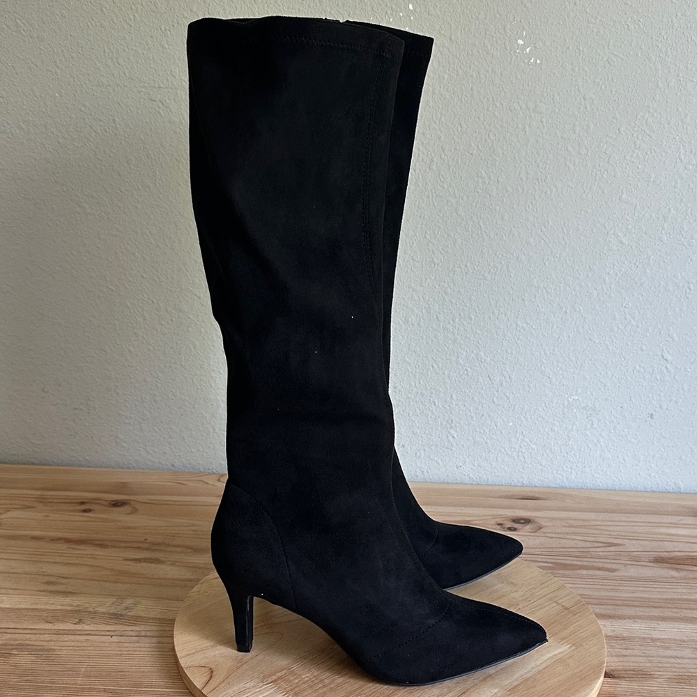 Mia Amore Womens Virgilie Stiletto Heel Dress Boots